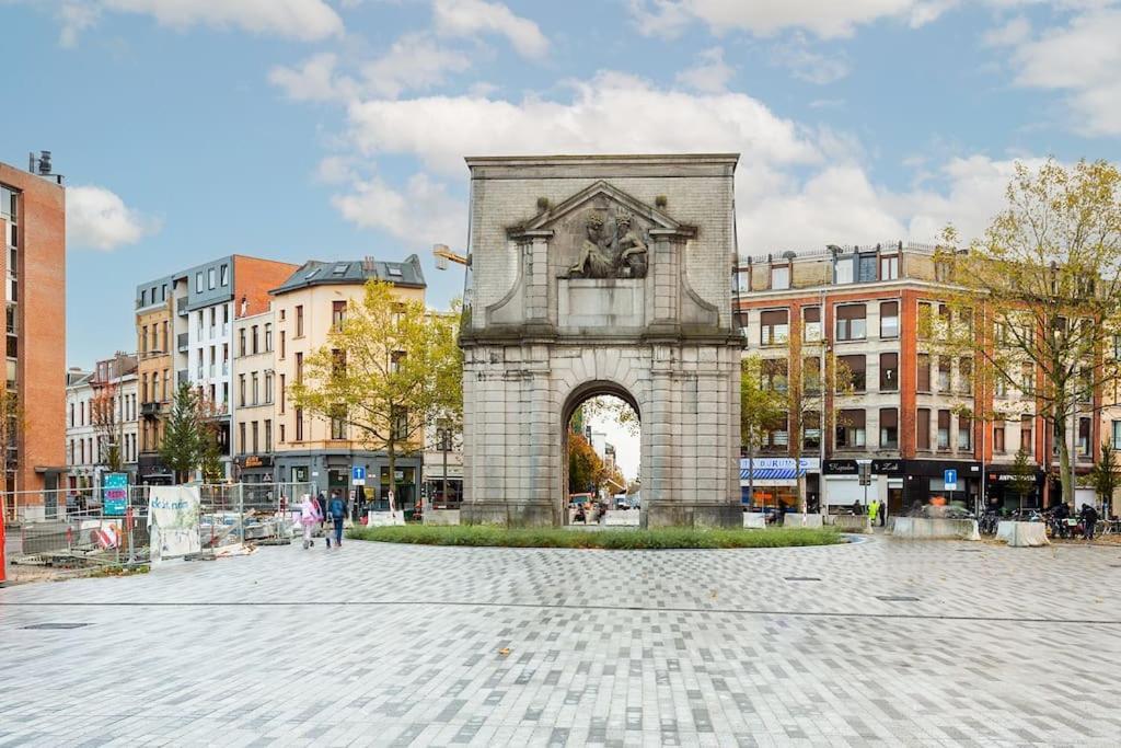 Stijlvol Hoek Appartement Antwerpen Buitenkant foto